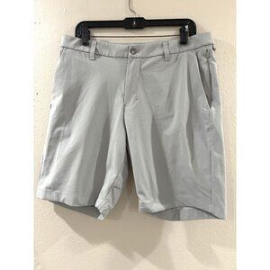 Lululemon men's Commission Golf Shorts 10" Size 34 RHIG Rhino Gray classic